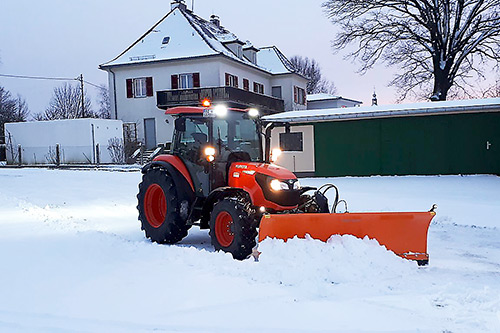 moderne Technik zum Beräumen von Großflächen